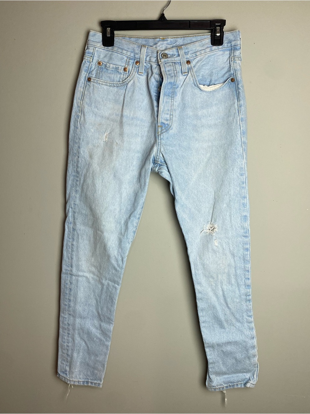 Levi's Light Blue Straight Leg Women's Jeans